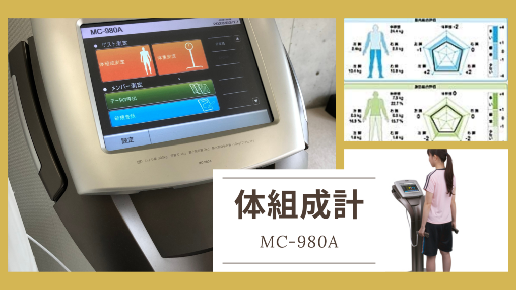 八女整骨院なかきど体組成計MC-980A